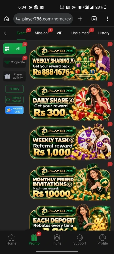PLAYER786 Game